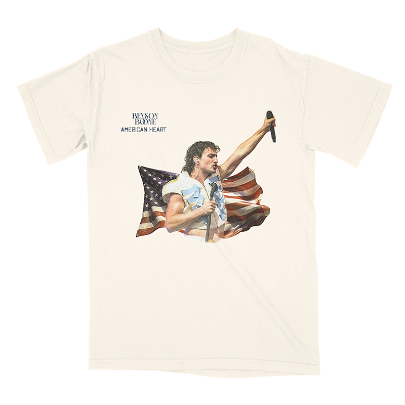 Benson Boone American Heart Graphic Tee