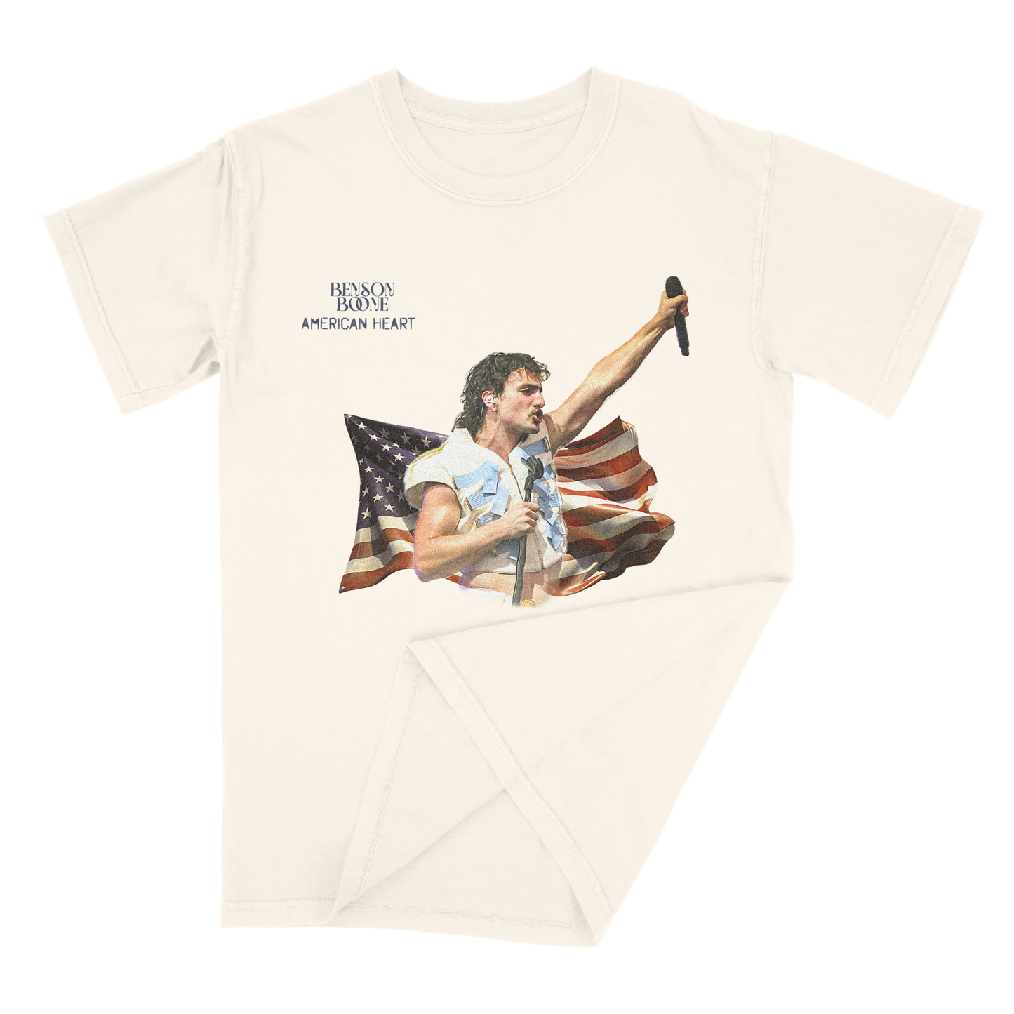 Benson Boone American Heart Graphic Tee