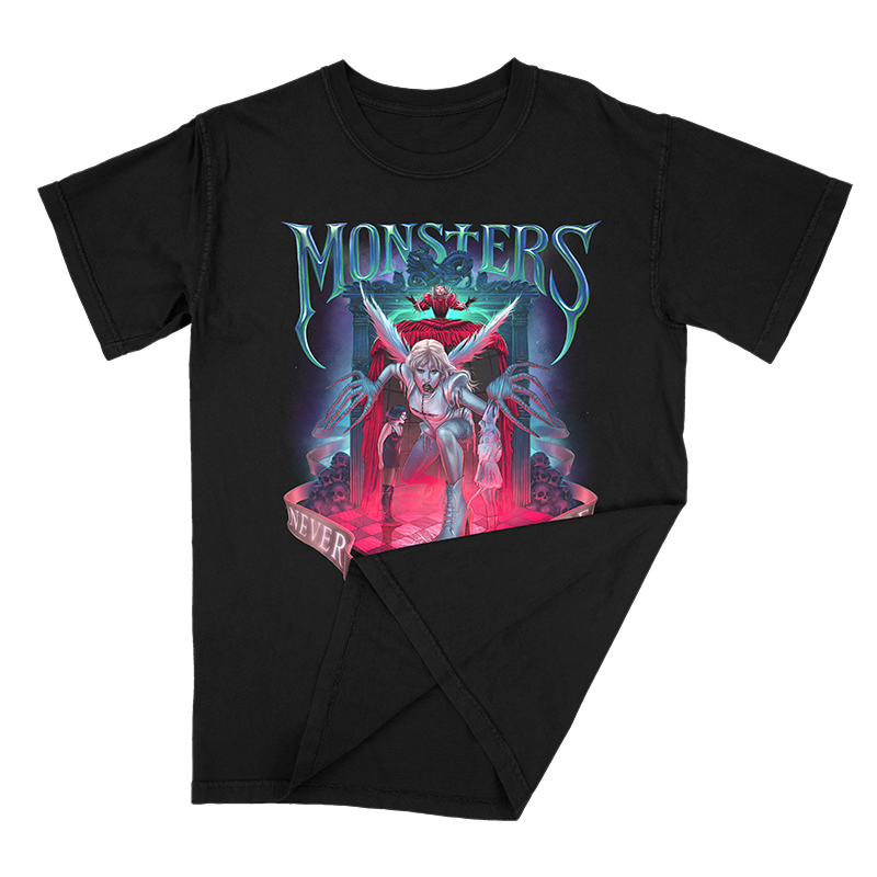 Mother Monster Monsters Never Die by Jorge Serrano Graphic Tee