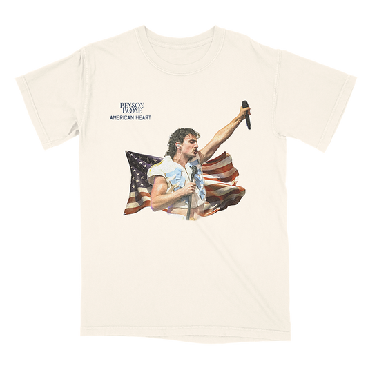 Benson Boone American Heart Graphic Tee